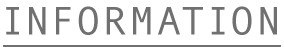インフォメーション