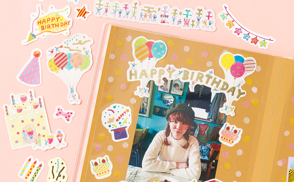 アルバム デコレーションサンプル