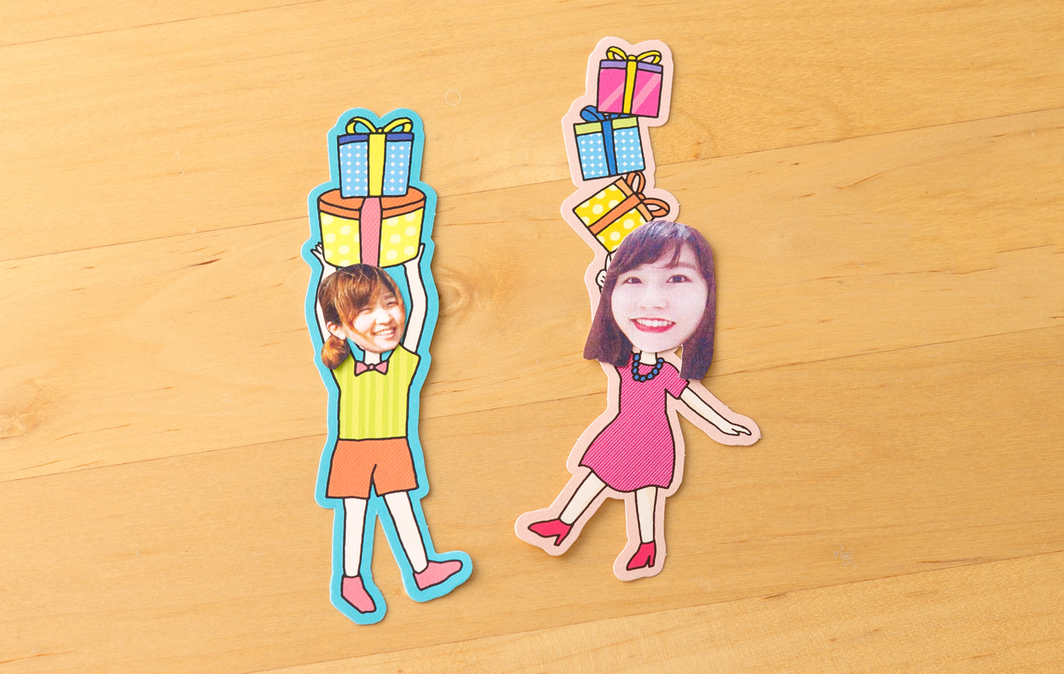 フェイスインペーパーフレークを作るポイント