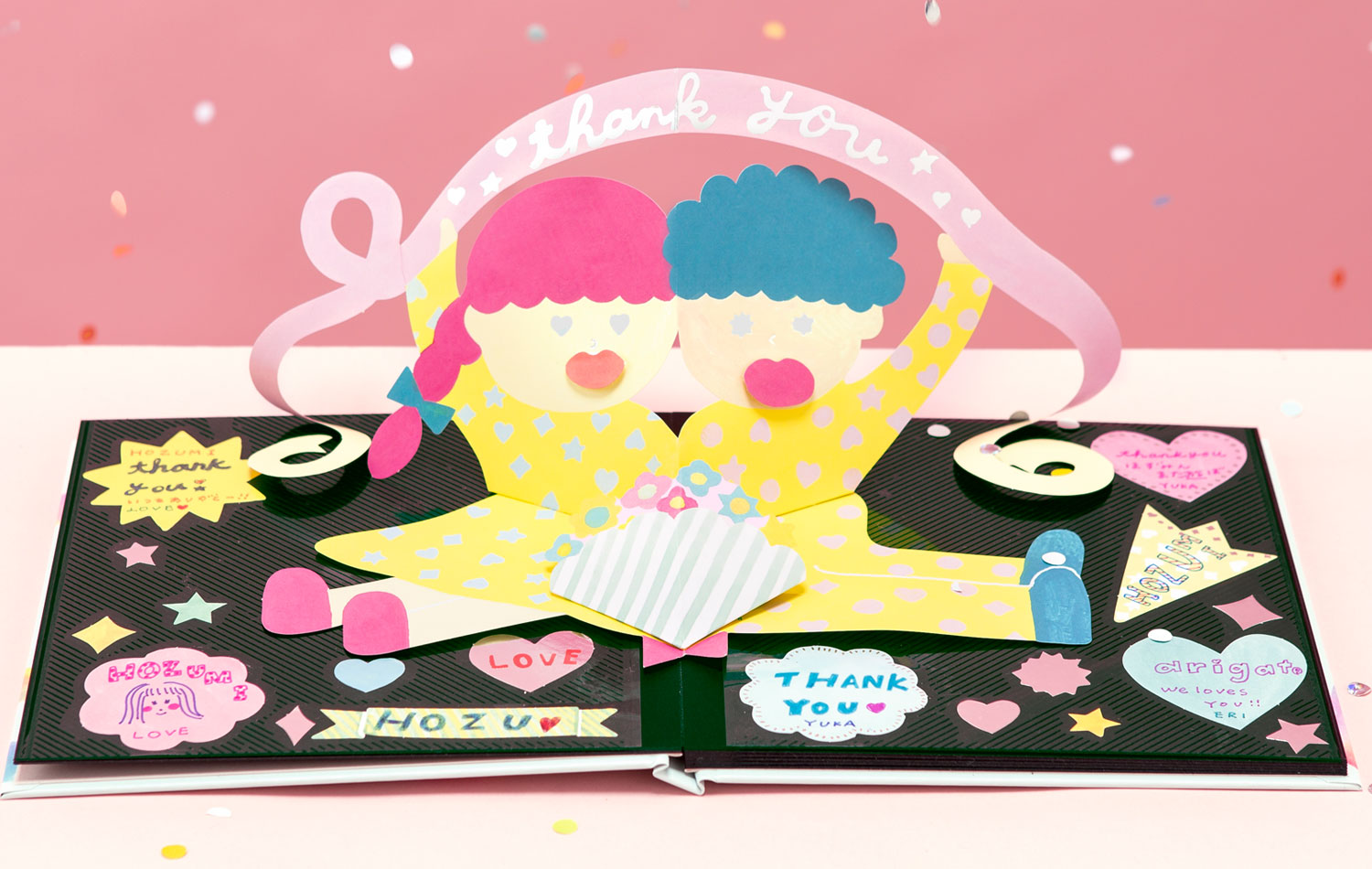 飛び出す仕掛けアルバムが作れるアルバムポップアップ