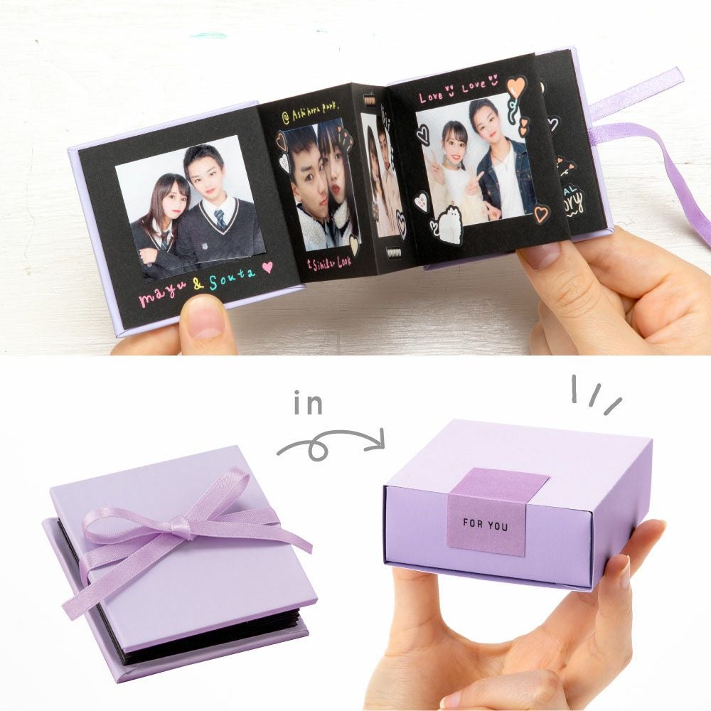 BLOCK ALBUM【ジャバラアルバム】分割写真・プリントシール用サイズ