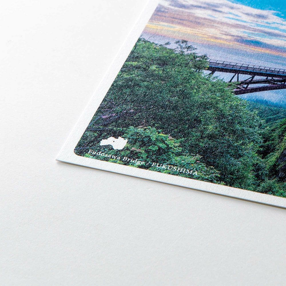 日本の絶景ポストカード ～夏～ 不動沢橋/福島 | いろはショップオンライン