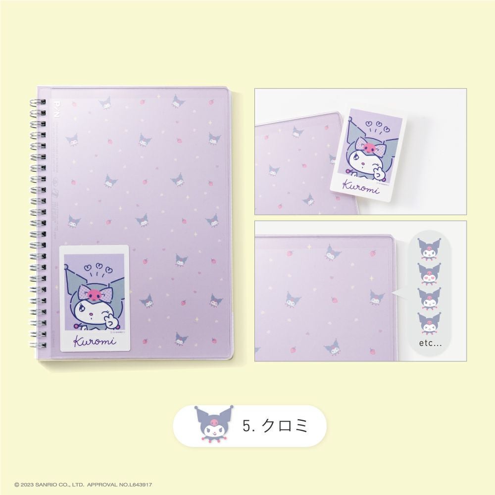 PiN NOTE サンリオ コラボ キティ シナモロール ポチャッコ ポムポム