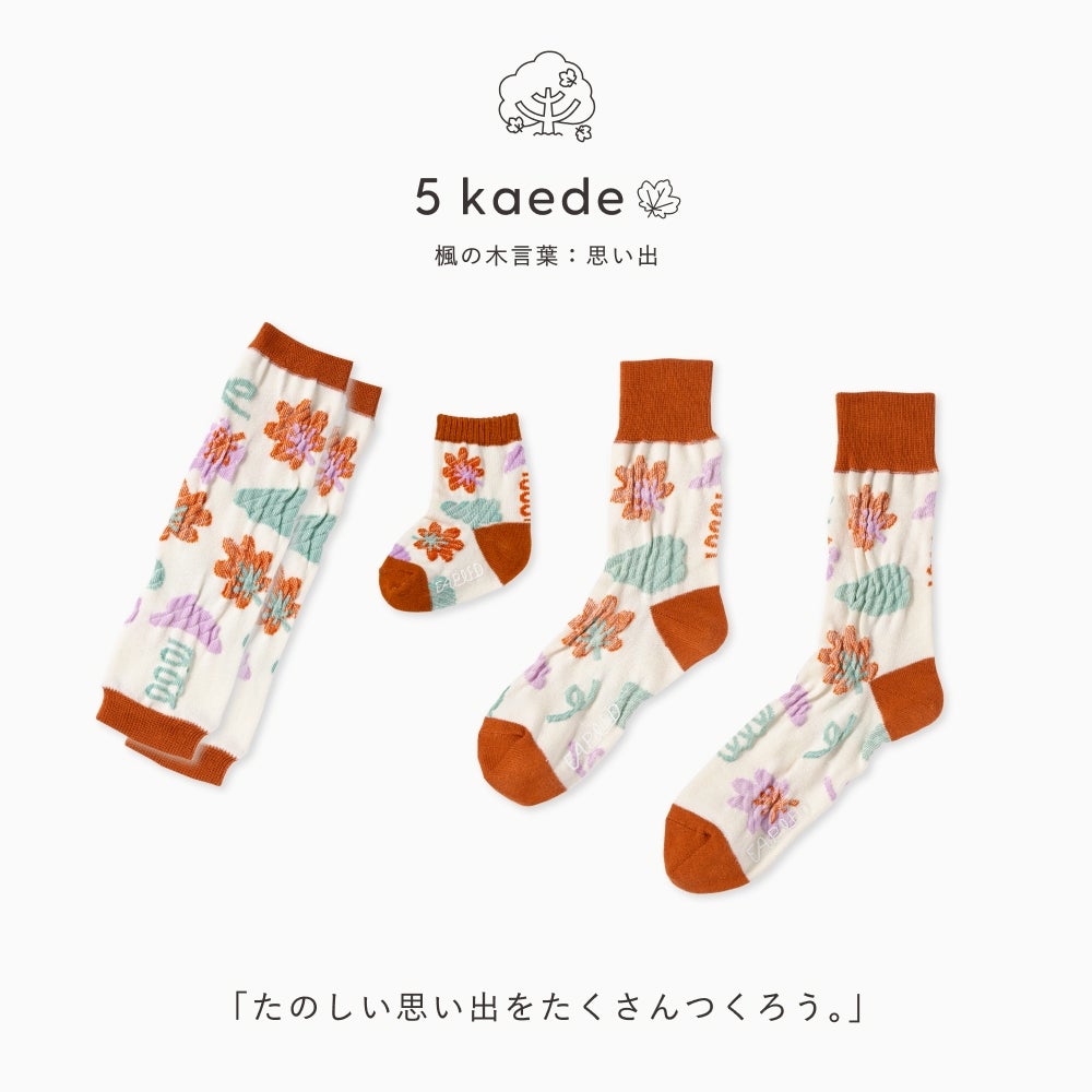FAPIEDファミリーソックス+レッグウォーマーセット 総柄 靴下 ギフト