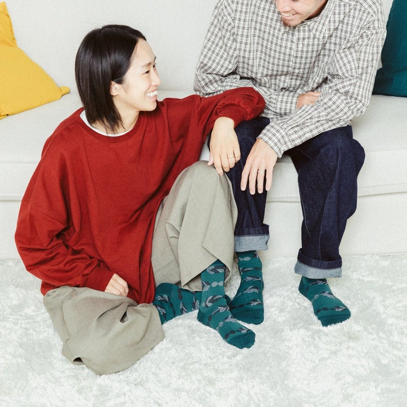 FAPIED_ペアソックスセット（23-25cm,25-27cm）