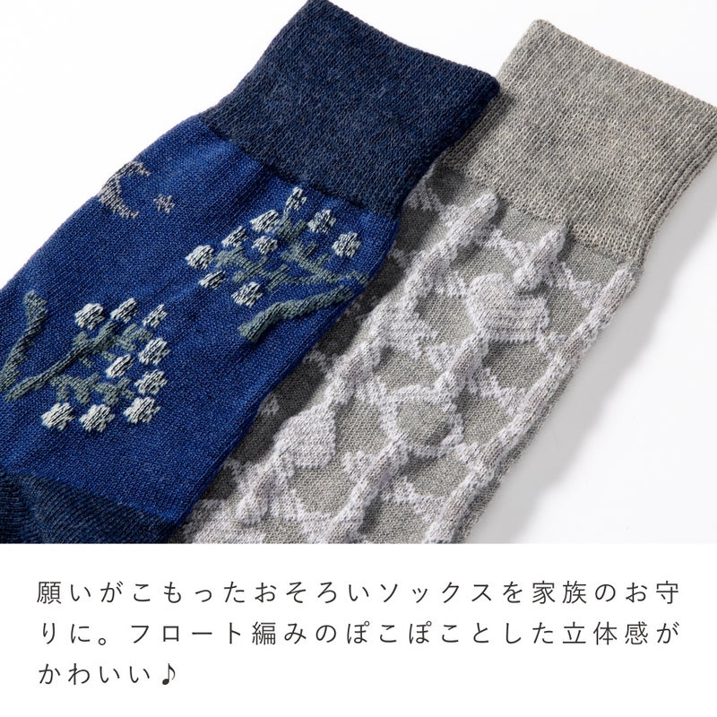 FAPIED_ペアソックスセット（23-25cm,25-27cm）