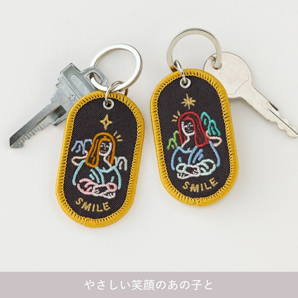 2/8b PAIR KEY RING ART MUSEUM ver. キーホルダー ペア お揃い 2個