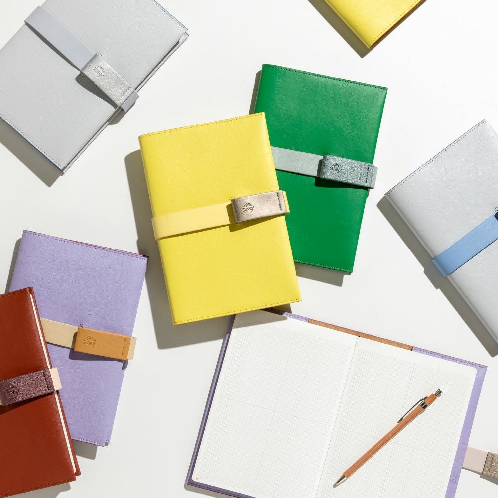 SUNNY NOTEBOOK用リフィル ノート メモ ダイアリー 方眼 A5変形
