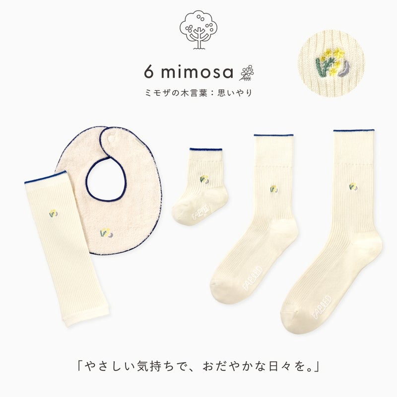 FAPIEDファミリー【ワンポイント】ソックス+スタイ+レッグウォーマーセット（7-10cm,23-25cm,25-27cm）