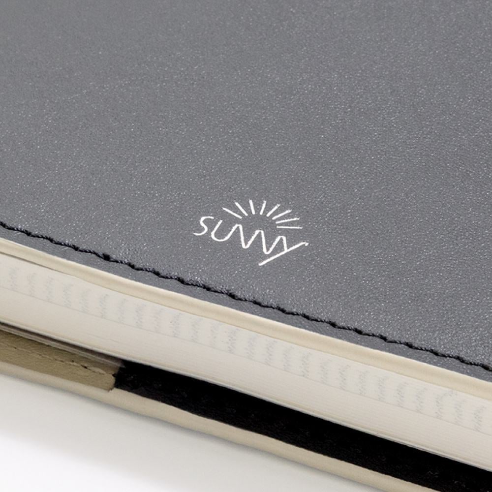 SUNNY SCHEDULE BOOK レザーメタリックフラップカバー【ウィークリー